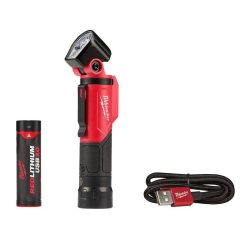 Alternative view of Milwaukee 2113-21 500 Lumens LED Pivoting Rechargeable Flashlight