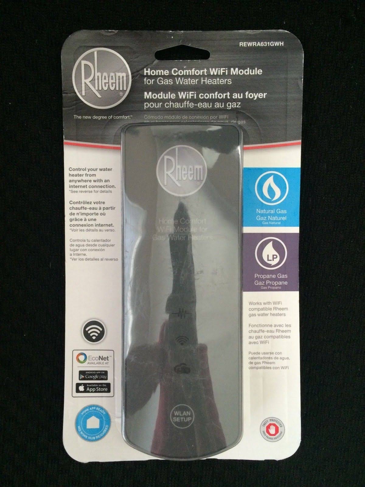 Home Comfort WiFi Module for Rheem Performance Platinum GAS Water Heaters - Image 2