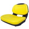 TRAC SEATS Yellow Seat for John Deere X300 X300R X304 X320 X324 X340 X350 X350R X354 X360 X370 X380 X384 X390 X394 AM136044 AUC11188 AUC13500 (Same Day Shipping)