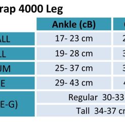 Alternative view of FarrowWrap 4000 Legpiece – Black, Regular Compression Wrap