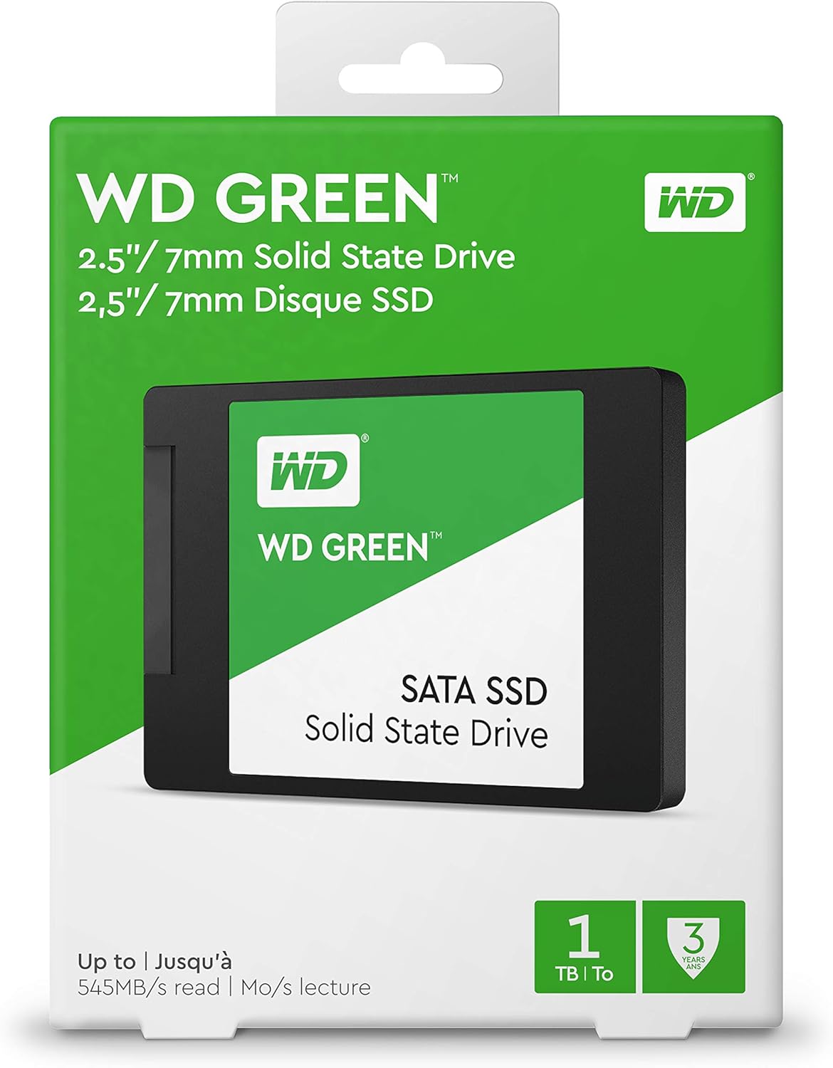 Western Digital 1TB WD Green Internal PC SSD Solid State Drive – SATA III 6 Gb/s, 2.5/7mm, Up to 550 MB/s – WDS100T2G0A - Image 6