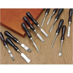Alternative view of Grizzly H7923 12pc Chisel Set in Wooden Box