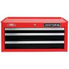 Craftsman 2000 Series 26-in W x 12.25-in H 3-Drawer Steel Tool Chest (Red) Cmst98246rb