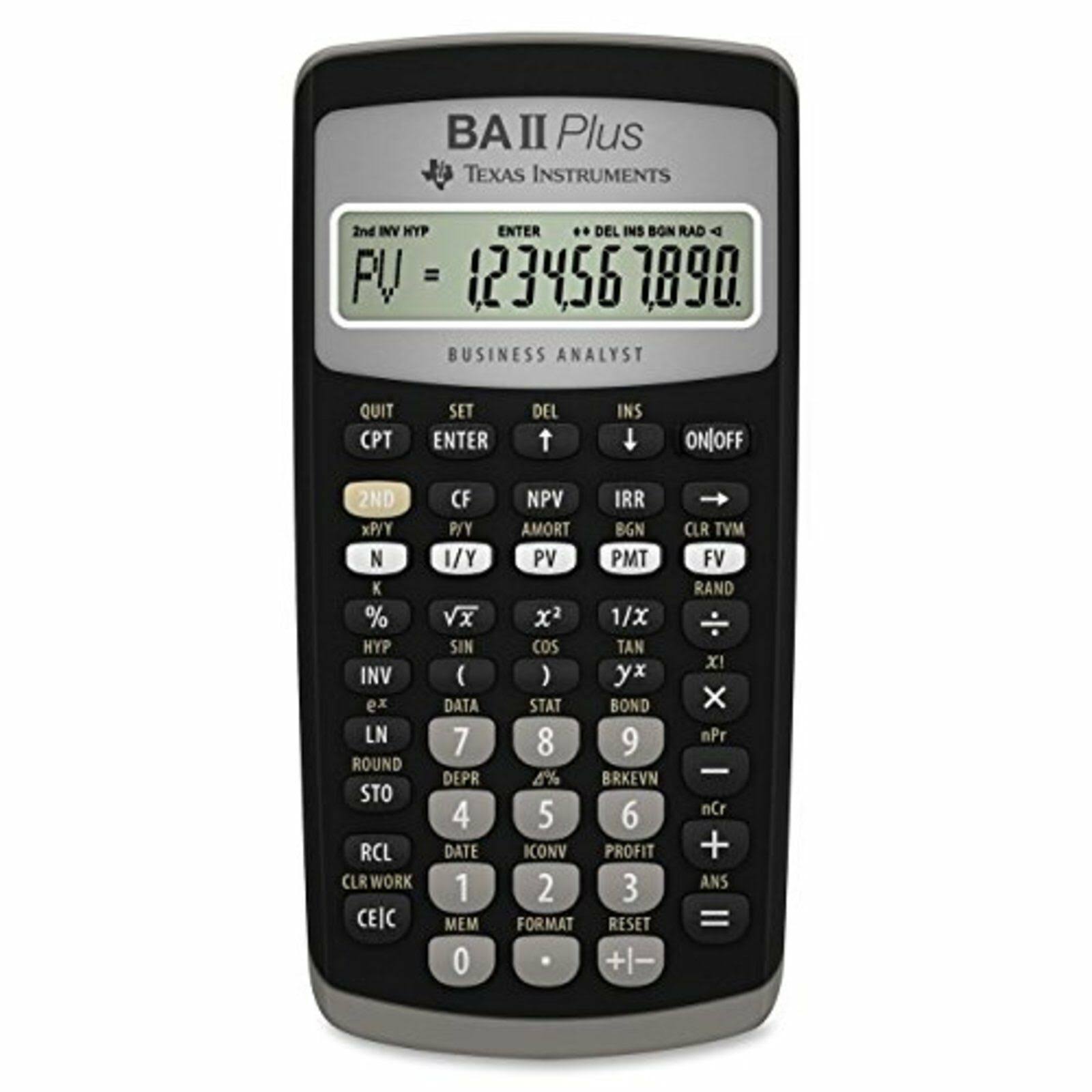 Texas Instruments Ba II Plus Financial Calculator