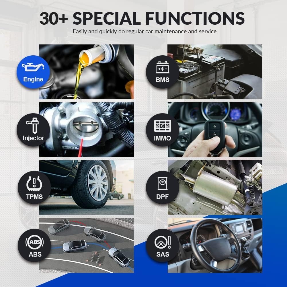 Autel Scanner MaxiSys MS906, 2022 Newest Automotive Scan Tool, Updated of MS906BT/MK906BT/MS906TS/MS908, ECU Coding, Bi-Directional Control, 31+ Services, All Systems Diagnostics - Image 4