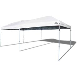 Ozark Trail 20×10 Straight Leg Instant Canopy (200 Sq. ft Coverage)