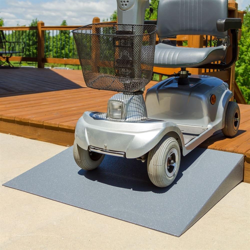 VersaRamp 5 High Lightweight Foam Threshold Ramp for Wheelchairs, Mobility Scooters, and Power Chairs by Silver Spring - Image 17